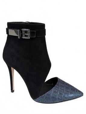 NEW BCBGENERATION women's odin heels in blue/black